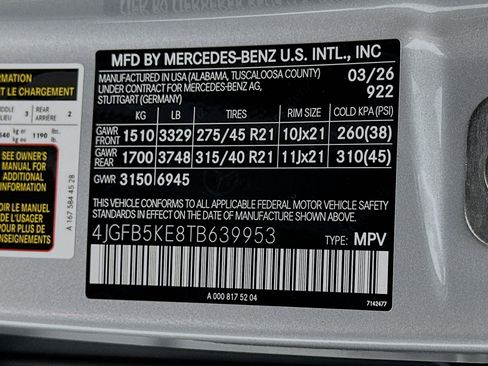 New 2026 Mercedes-Benz GLE 450 4MATIC image 36