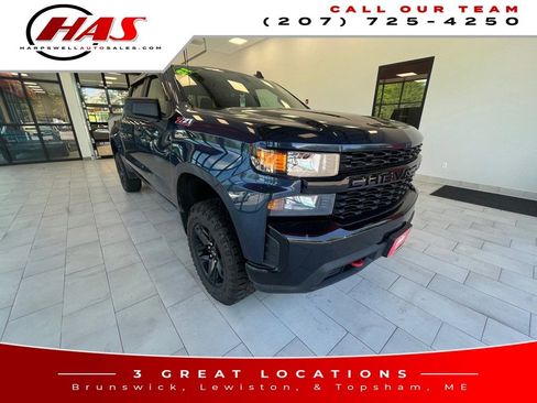 Used 2021 Chevrolet Silverado 1500 Custom Trail Boss AWD/4WD image 8