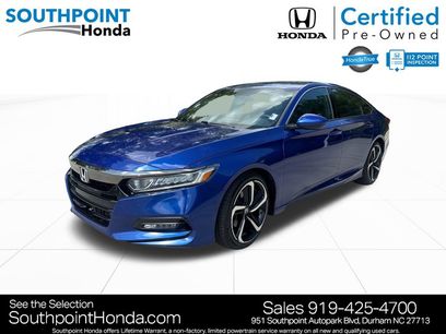Certified 2019 Honda Accord Sport