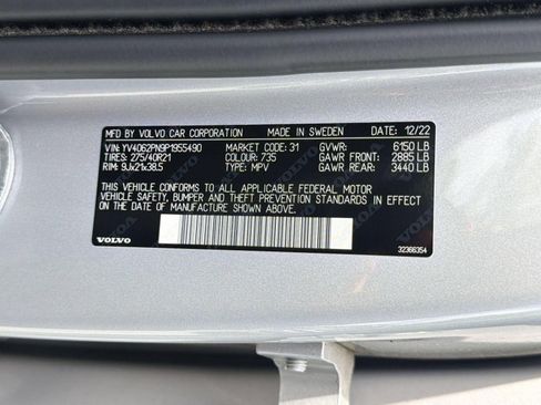 Certified 2023 Volvo XC90 B6 Plus w/ Protection Package Premier AWD/4WD image 23