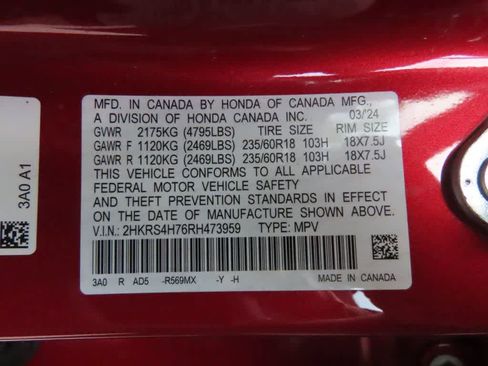 Certified 2024 Honda CR-V EX-L image 27