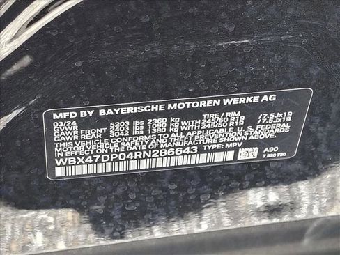 Certified 2024 BMW X3 sDrive30i w/ Convenience Package w/ZPA RWD image 22