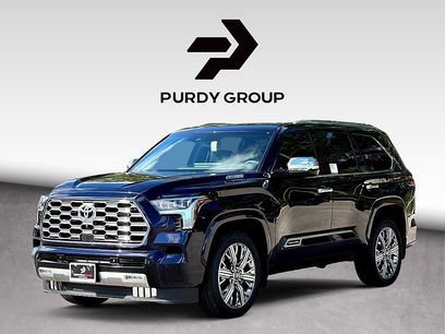 New 2026 Toyota Sequoia Capstone