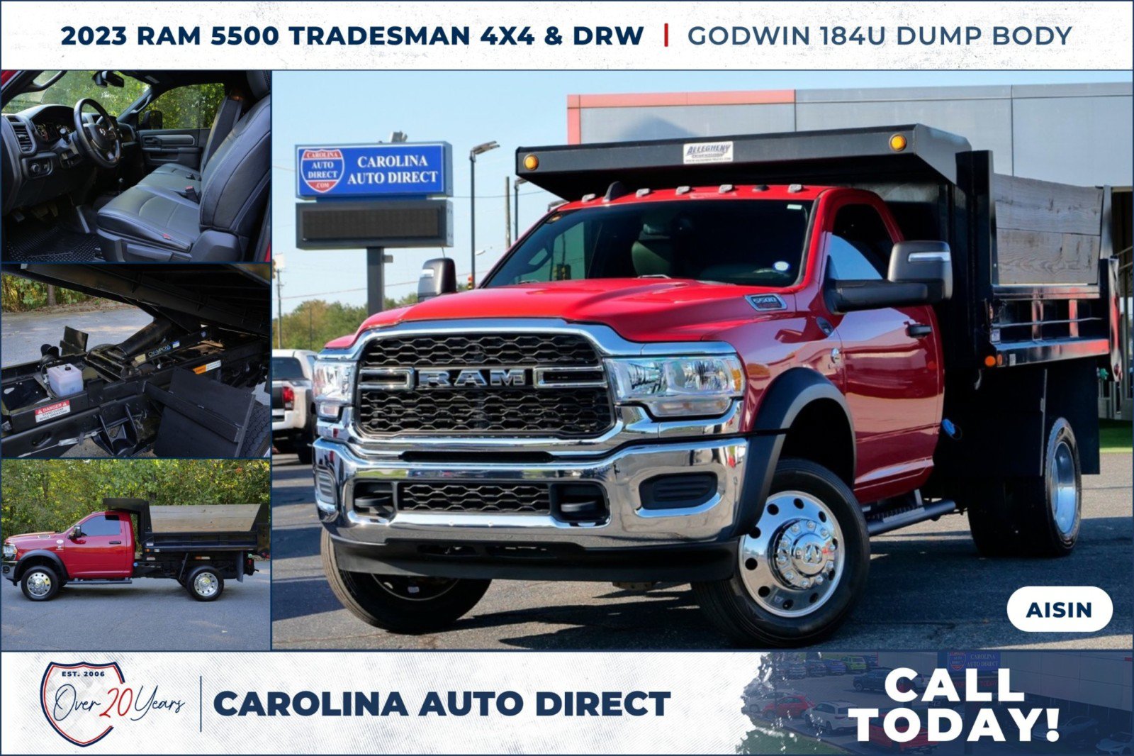 Used 2023 RAM 5500 Tradesman AWD/4WD image 1