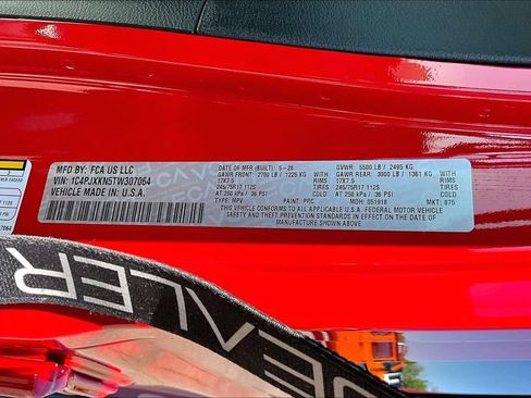 New 2026 Jeep Wrangler Unlimited Sport AWD/4WD image 12