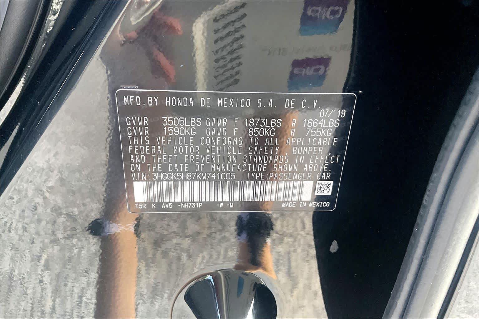 Used 2019 Honda Fit EX image 33