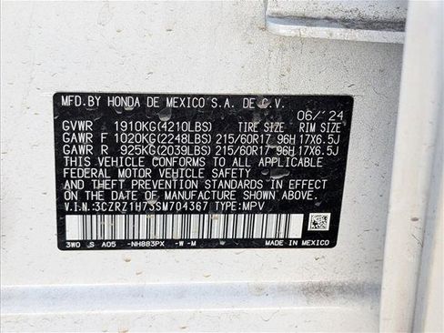 Used 2025 Honda HR-V EX-L image 27