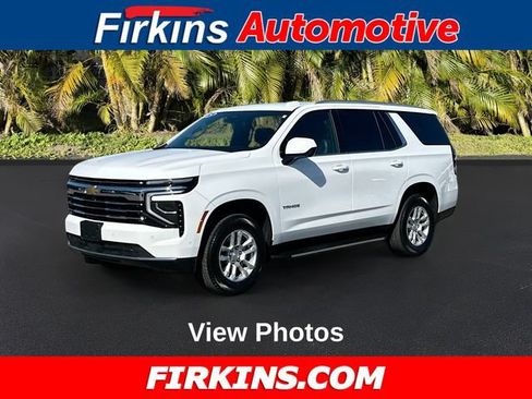 Used 2025 Chevrolet Tahoe LT AWD/4WD image 1
