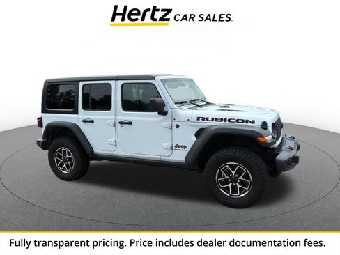 Used 2025 Jeep Wrangler Unlimited Rubicon AWD/4WD image 1