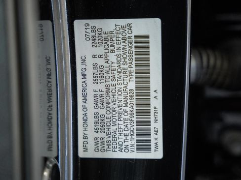 Used 2019 Honda Accord Touring image 44