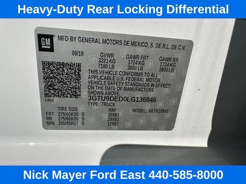 Used 2020 GMC Sierra 1500 SLT w/ SLT Premium Plus Package image 43