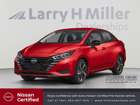 Certified 2025 Nissan Versa SR w/ Trunk Package FWD image 1