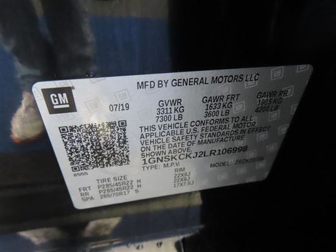 Used 2020 Chevrolet Tahoe Premier w/ RST 6.2L Performance Edition image 42