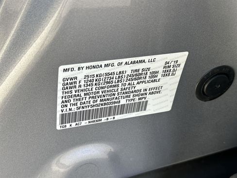 Used 2019 Honda Pilot EX-L image 21