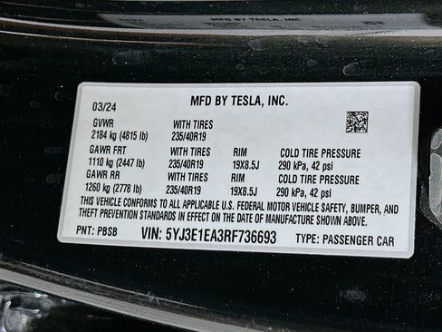 Used 2024 Tesla Model 3 RWD image 12