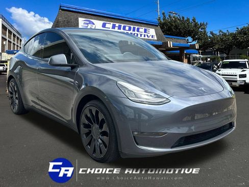 Used 2021 Tesla Model Y Long Range AWD/4WD image 9