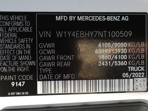 Used 2022 Mercedes-Benz Sprinter 2500 image 46