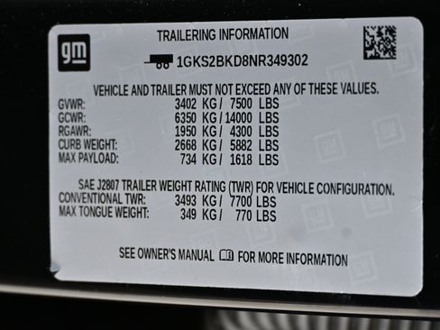 Used 2022 GMC Yukon SLT w/ SLT Premium Package AWD/4WD image 22