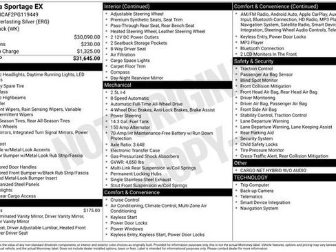 Used 2023 Kia Sportage EX image 9