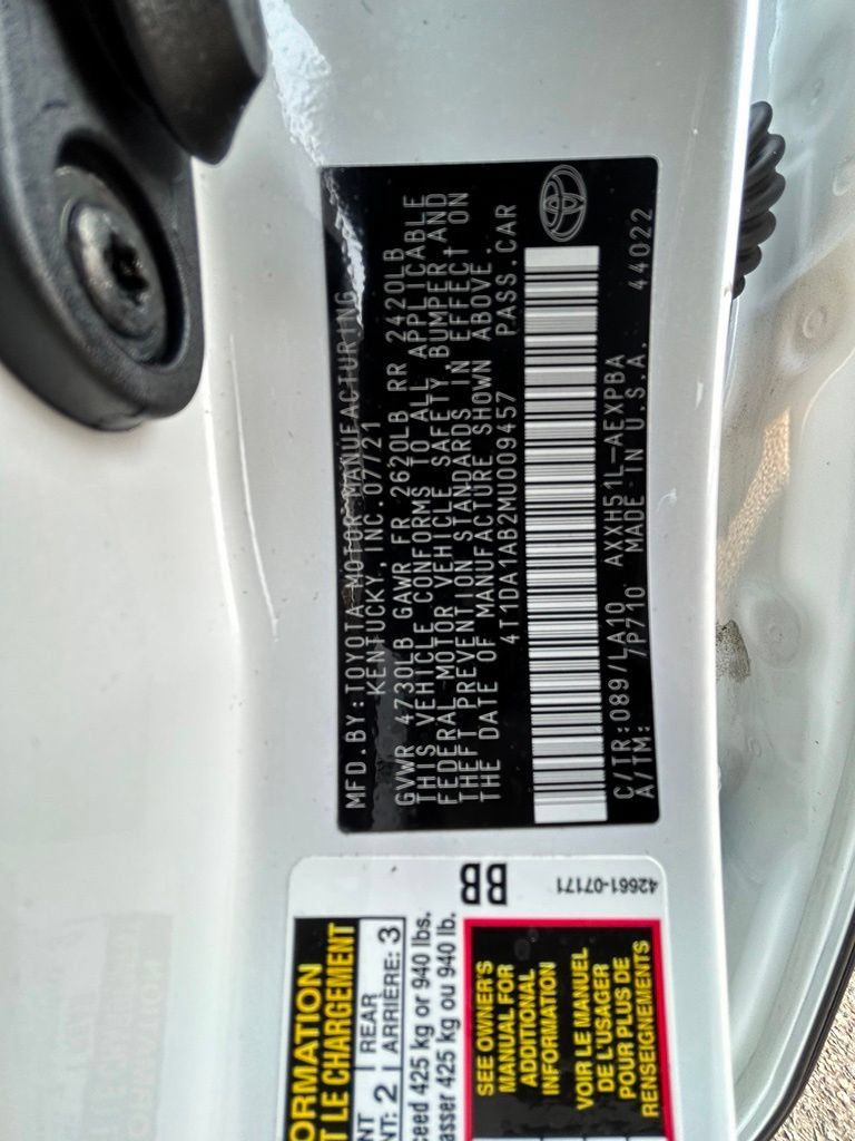 Used 2021 Toyota Avalon Limited w/ Advanced Safety Package FWD image 25