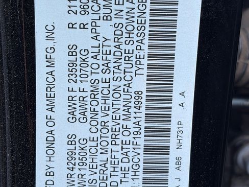 Used 2018 Honda Accord LX image 12