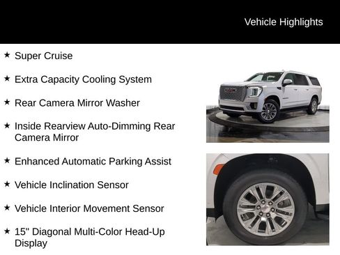 Used 2024 GMC Yukon XL Denali w/ Advanced Technology Package AWD/4WD image 38