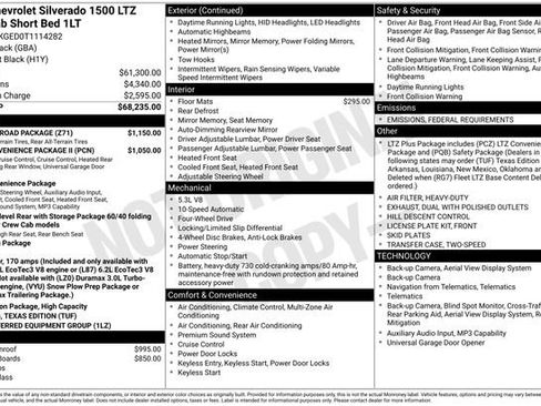 New 2026 Chevrolet Silverado 1500 LTZ w/ Z71 Off-Road Package image 10