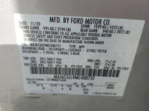 Used 2021 Ford EcoSport SES image 25