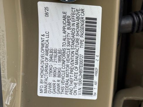 Certified 2026 Honda Civic Sport image 34