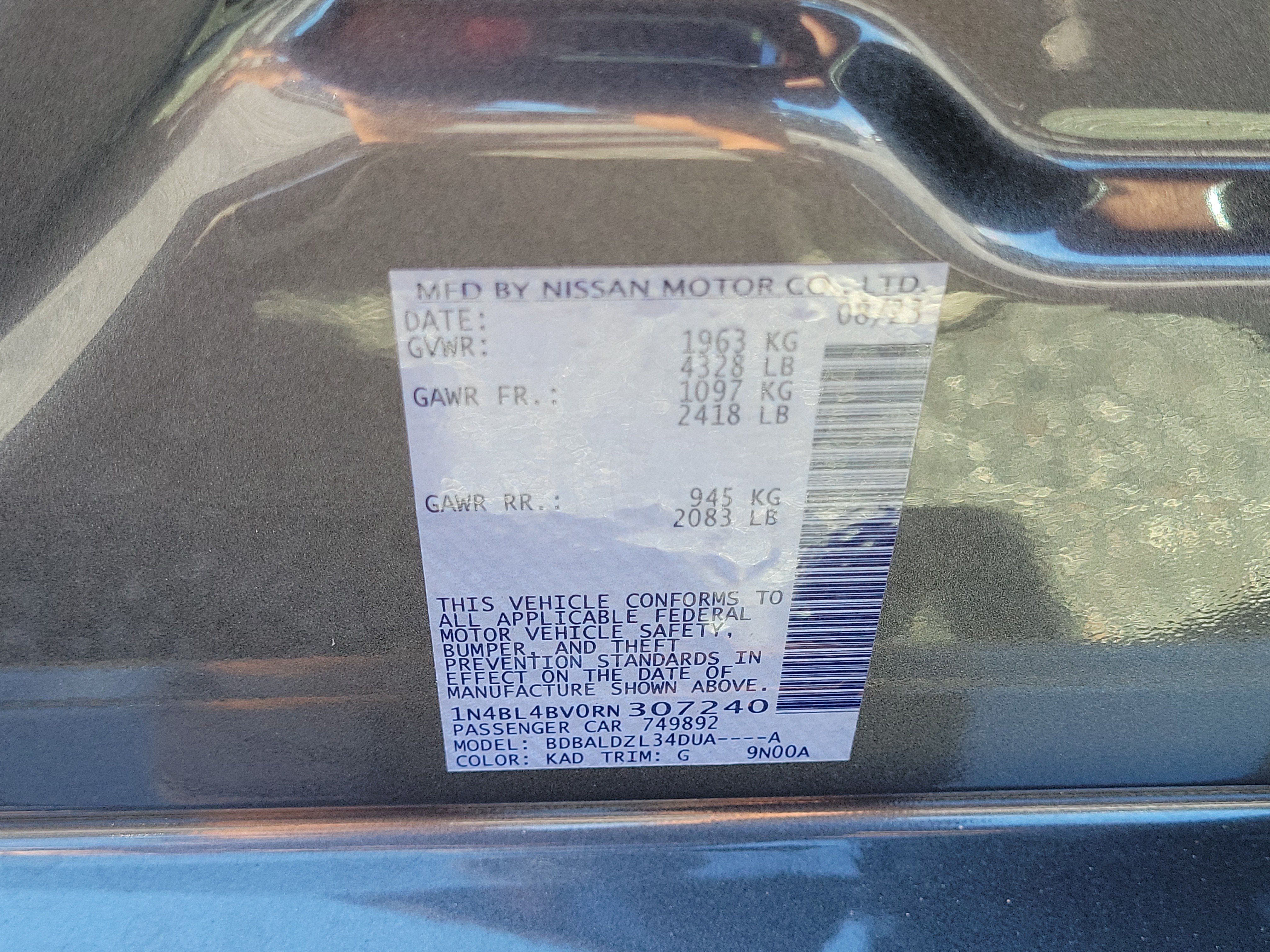 Certified 2024 Nissan Altima 2.5 S FWD image 24