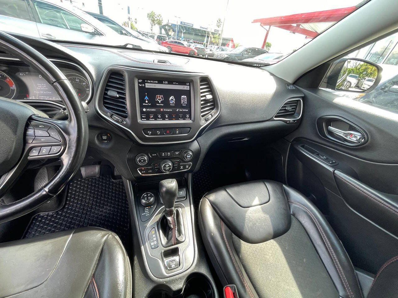 Used 2021 Jeep Cherokee Trailhawk w/ Sun, Sound & Nav Group AWD/4WD image 7