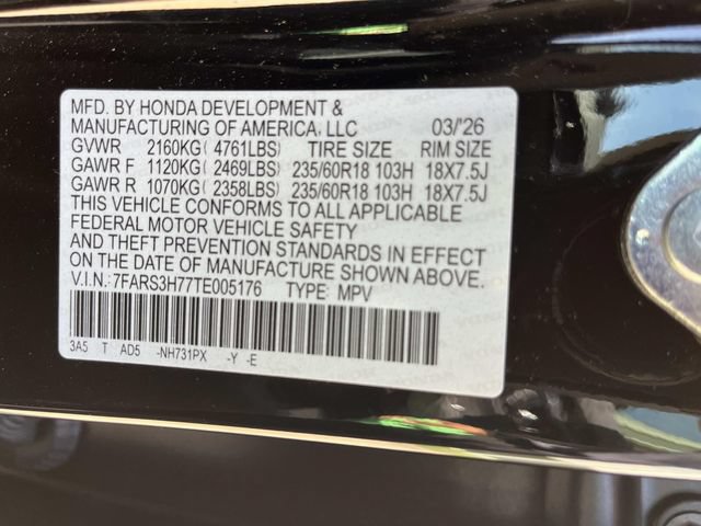 Certified 2026 Honda CR-V EX-L image 22