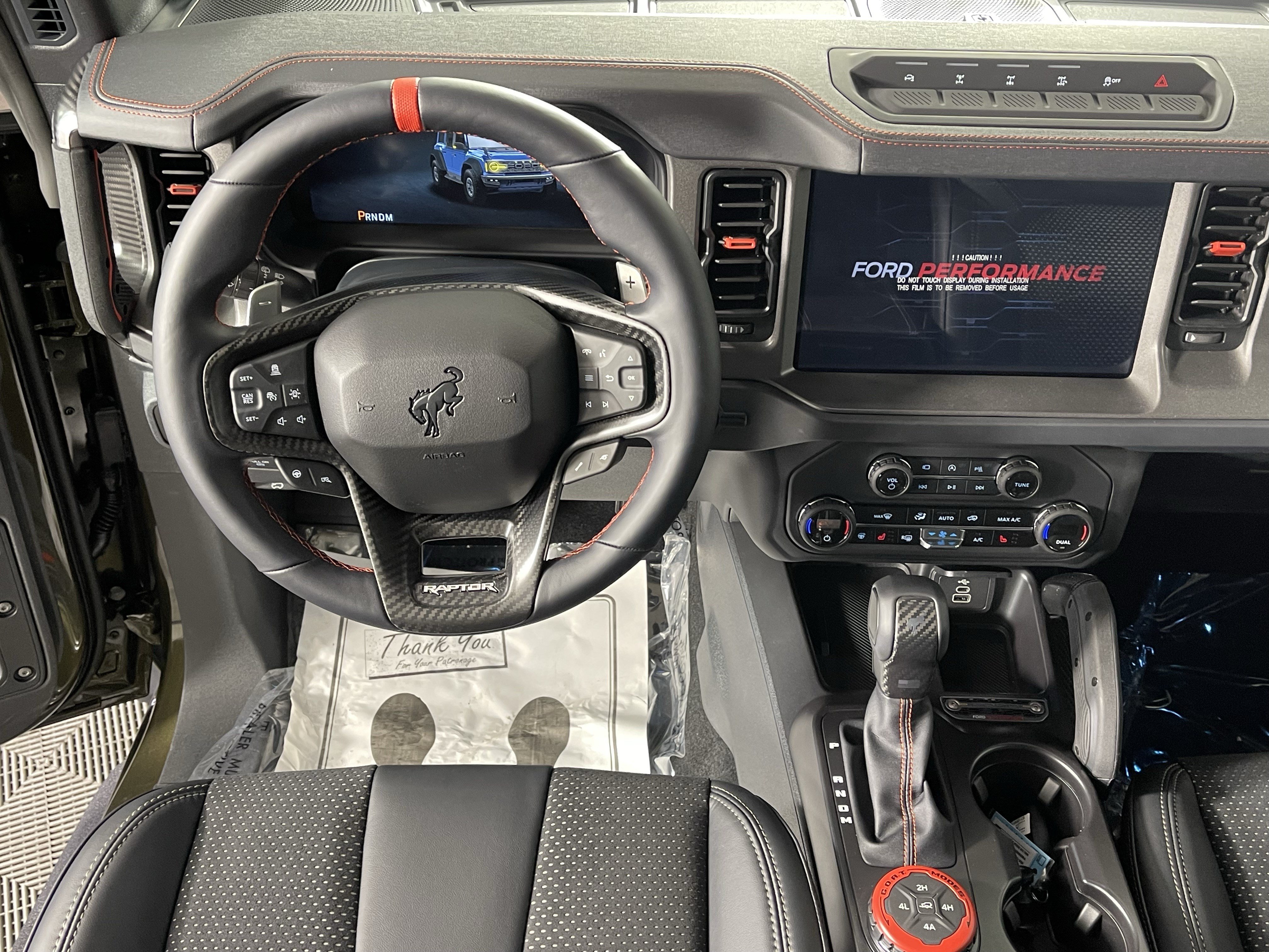 New 2026 Ford Bronco Raptor w/ Interior Carbon Fiber Pack AWD/4WD image 12