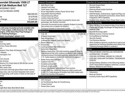 Used 2021 Chevrolet Silverado 1500 LT image 36