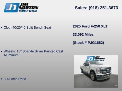 Used 2025 Ford F250 XLT w/ FX4 Off-Road Package AWD/4WD image 14
