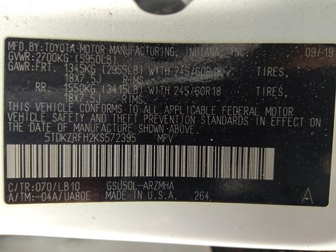 Used 2019 Toyota Highlander XLE image 33