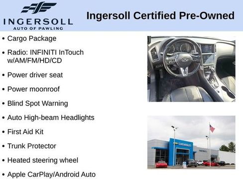 Used 2021 INFINITI Q60 3.0t Luxe w/ Cargo Package image 10