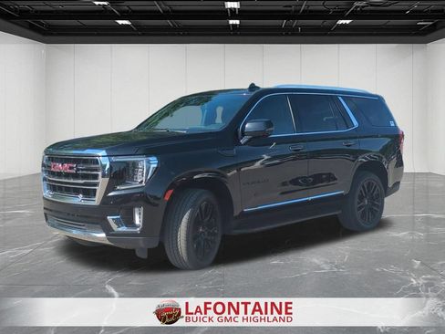 Certified 2023 GMC Yukon SLT w/ SLT Premium Package AWD/4WD image 1