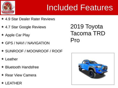 Used 2019 Toyota Tacoma TRD Pro image 4