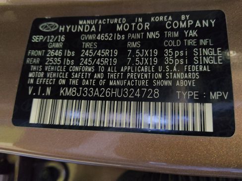Used 2017 Hyundai Tucson Limited FWD image 33