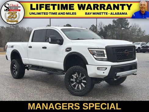 Used 2023 Nissan Titan PRO-4X w/ Pro-4x Convenience Package AWD/4WD image 1