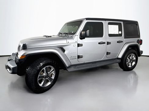 Used 2021 Jeep Wrangler Unlimited Sahara AWD/4WD image 1