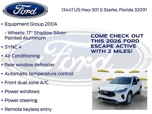New 2026 Ford Escape Active FWD image 15