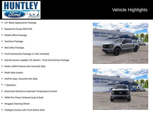 New 2026 Ford F150 XLT w/ Equipment Group 302A MID AWD/4WD image 2