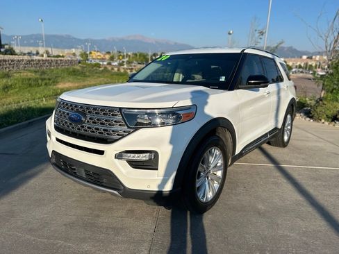 Used 2020 Ford Explorer Limited w/ Class III Trailer Tow Package RWD image 3