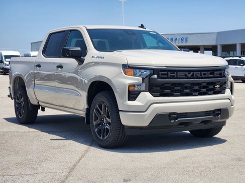 New 2026 Chevrolet Silverado 1500 Custom w/ Turbomax Blackout Package RWD image 2