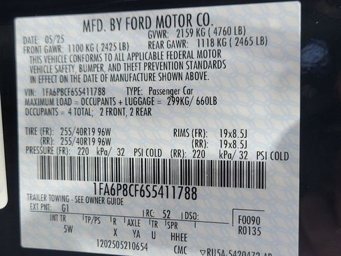 New 2025 Ford Mustang GT Premium image 26