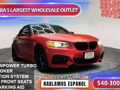 Used 2016 BMW 228i Convertible w/ M Sport Package