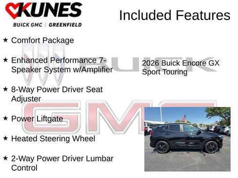 New 2026 Buick Encore GX Sport Touring w/ Comfort Package image 3
