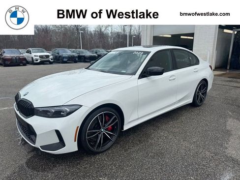 Certified 2023 BMW 330i xDrive Sedan w/ M Sport Package image 1